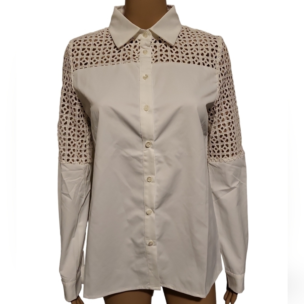 AMT Women's Button Up Blouse (Size S)